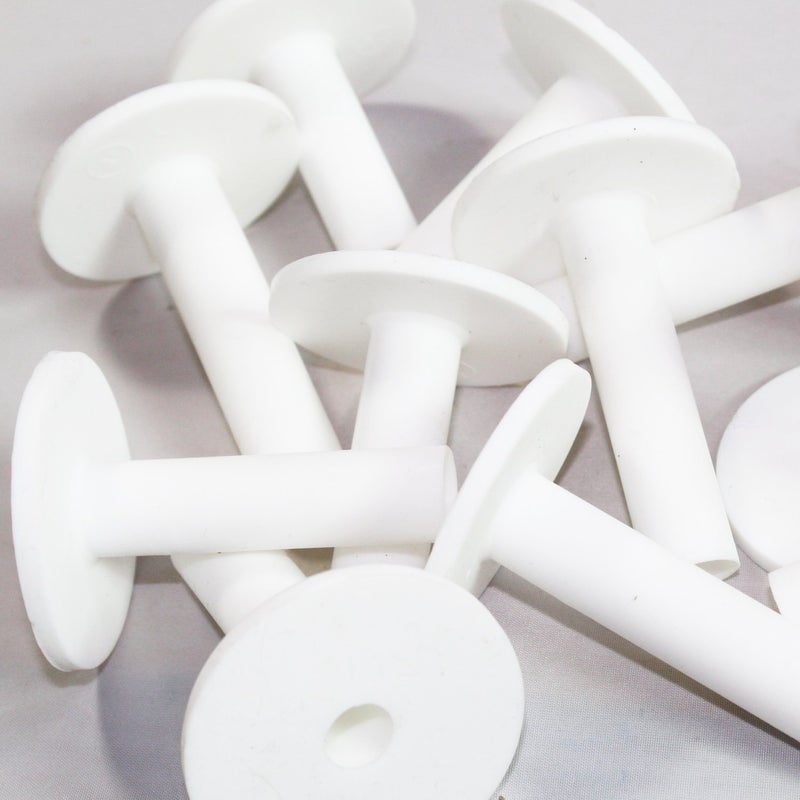 Scott Edward Golf Practice Rubber Tee for Practice Mat, 3 Pieces Different Sizes Packed, 75mm, 65mm, 54mm (White) - Image 3